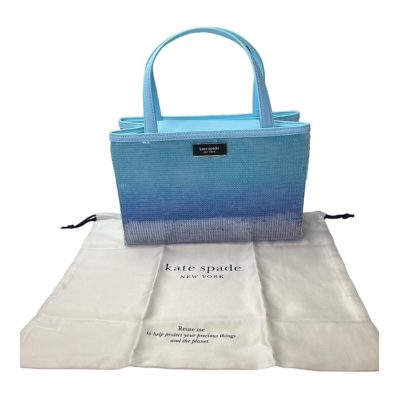 Kate Spade Sam Icon Ombré Sequin Bag Small - Picture 9 of 12